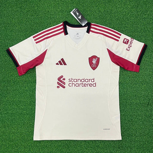 Liverpool 25/26 Red/White Away Jersey