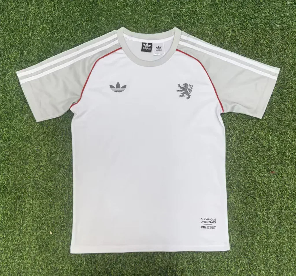 Lyon 25/26 Grey White Away T-shirt