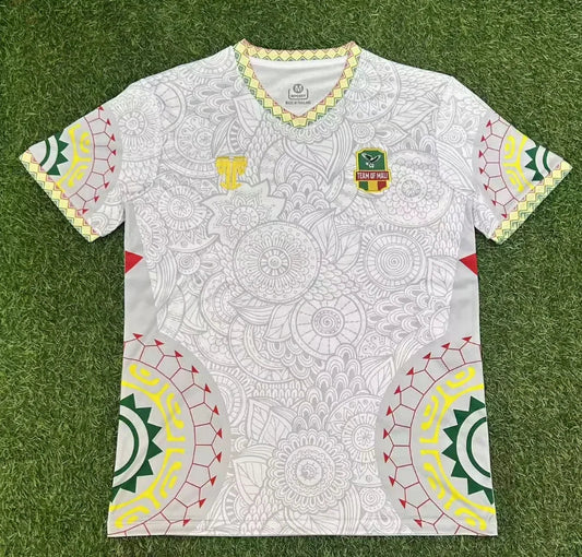 Mali 25/26 White/Yellow Away Jersey
