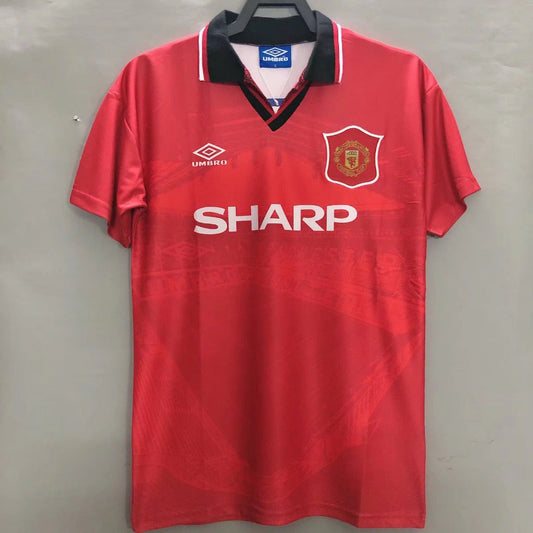 Manchester United 1994/96 Vintage Retro Home Jersey