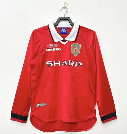 Manchester United 1999/00 Vintage Retro Home Jersey