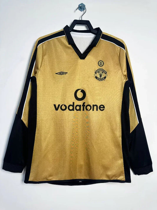 Manchester United 2001/02 Retro Centenary Edition Double-Sided Long Sleeve Jersey