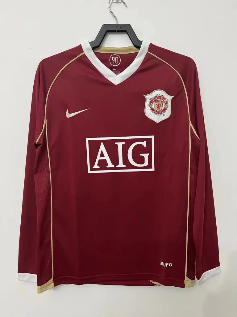 Manchester United 2006/07 Vintage Retro Home Jersey