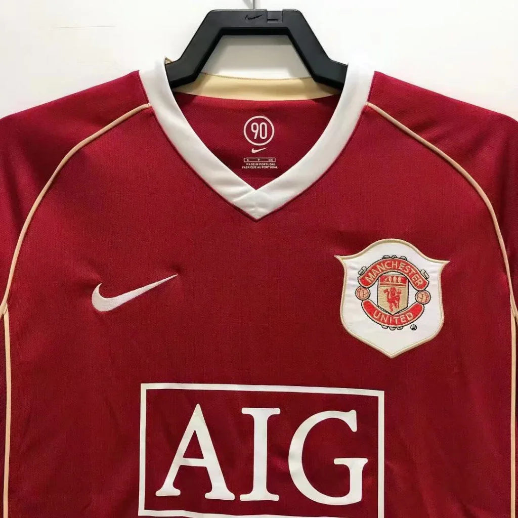 Manchester United 2006/07 Vintage Retro Home Jersey