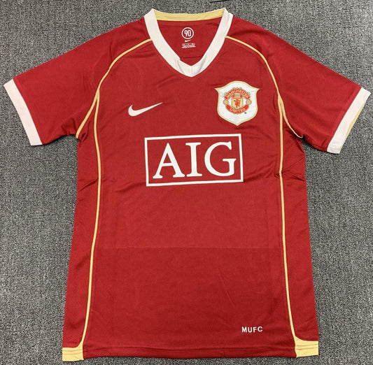 Manchester United 2006/07 Vintage Retro Home Jersey
