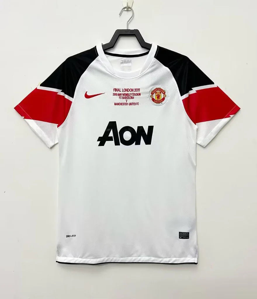 Manchester United 2011/12 Vintage Retro Away Champions League Edition Jersey
