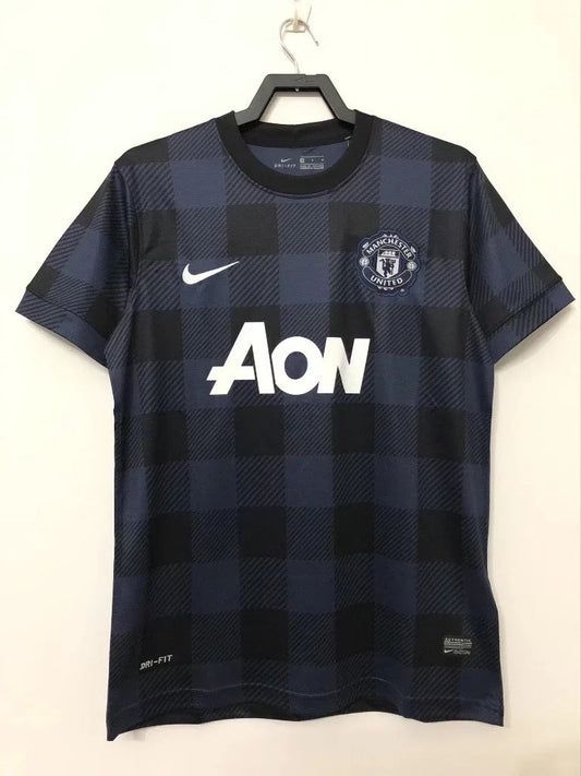 Manchester United 2013/14 Vintage Retro Black Away Jersey