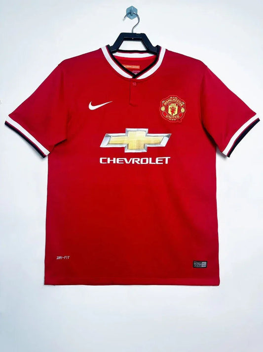 Manchester United 2014/15 Vintage Retro Red Home Jersey