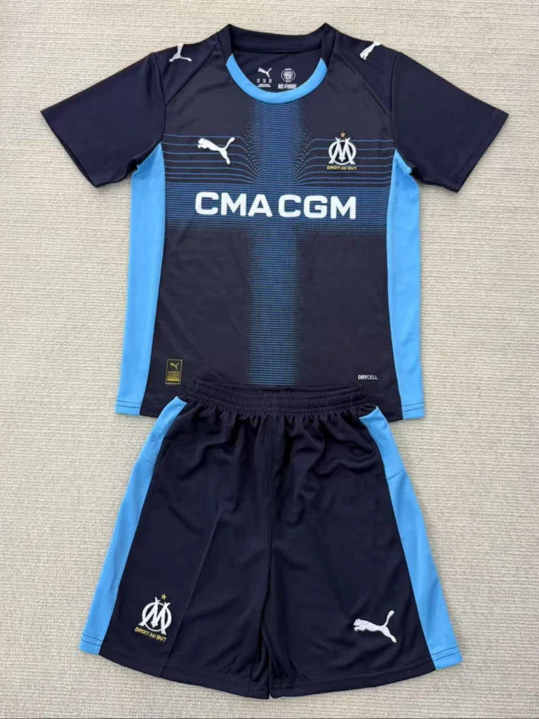 Marseille 25/26 Blue Away Kids Kit