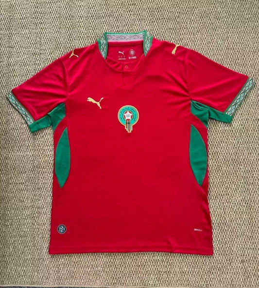Morocco 2026 Red/Green World Cup Home Jersey
