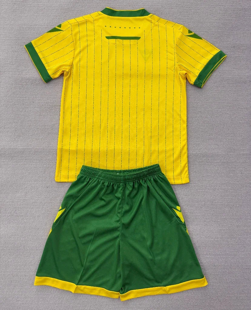 Nantes 25/26 Yellow Home Kids Jersey Set
