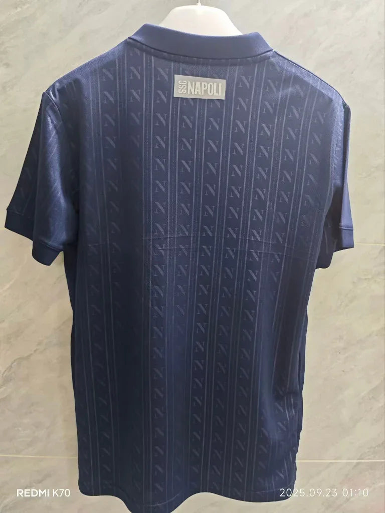 Napoli 25/26 Navy/Silver Champions League Third Jersey