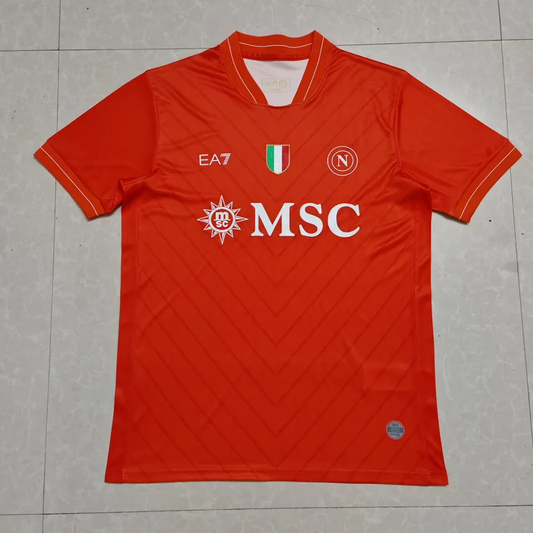 Napoli 25/26 Red Goalkeeper Jersey