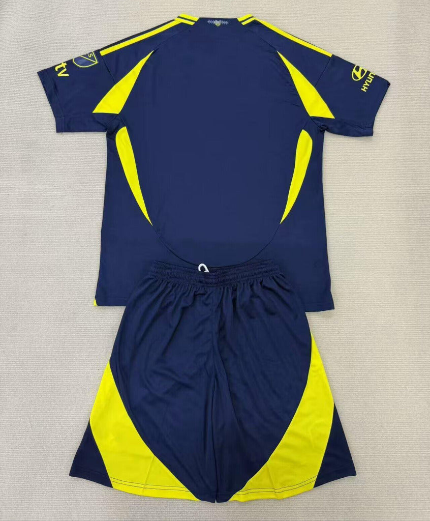 Nashville 25/26 Blue Away Kids Jersey Set