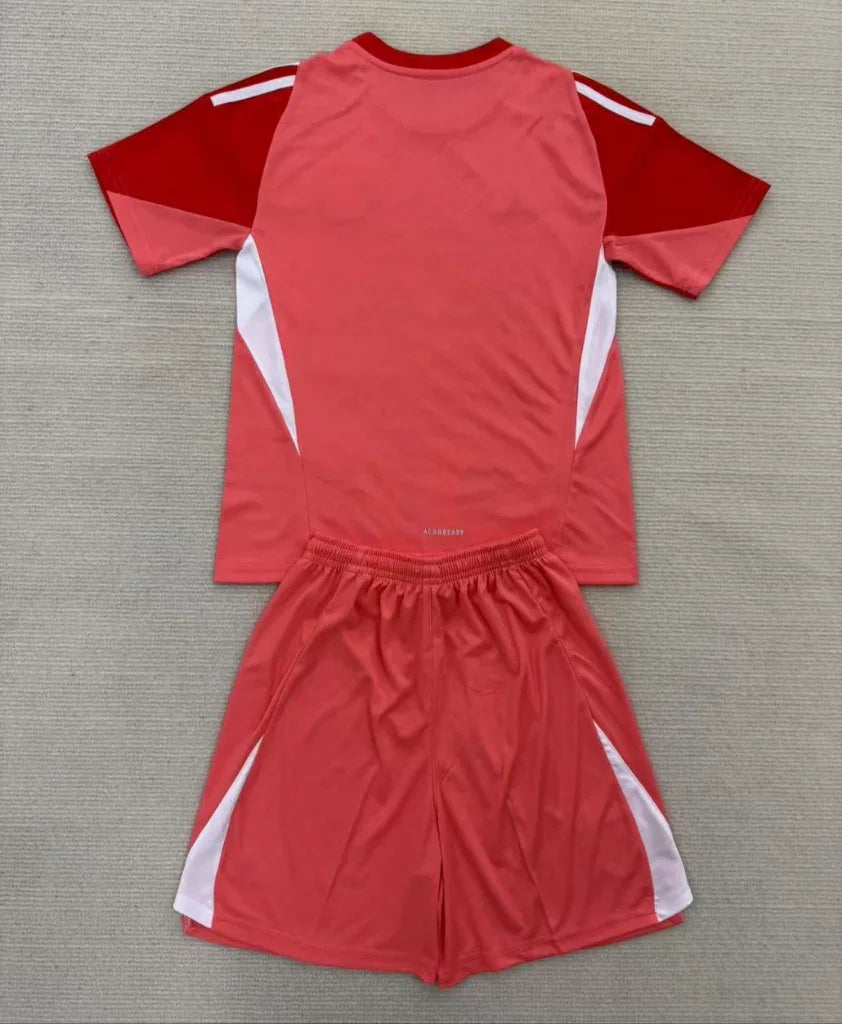 New York Red Bulls 25/26 Red Goalkeeper Kids Jersey Set