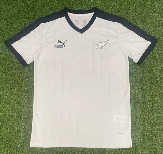 New Zealand 25/26 White/Black World Cup Home Jersey