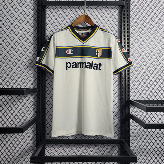 Parma 2002/03 Vintage Retro White Away Jersey