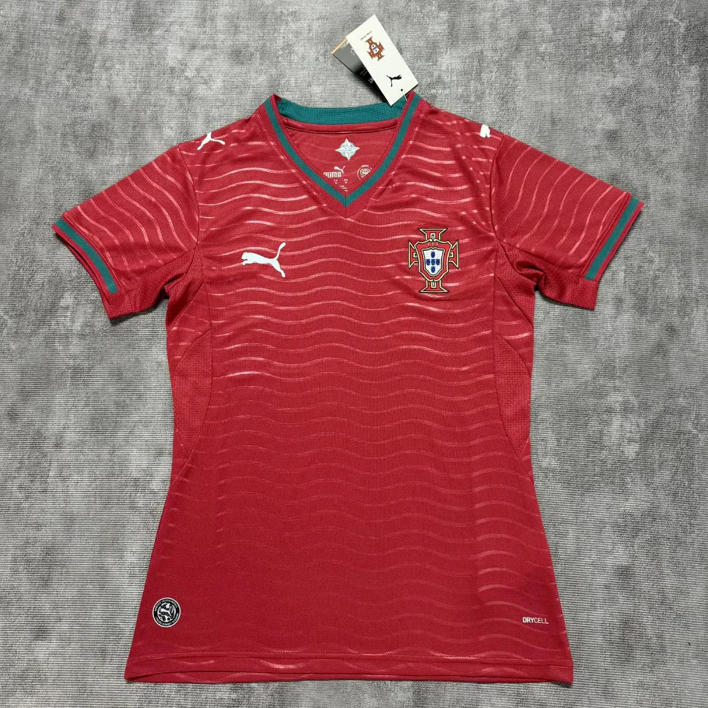 Portugal 2026 Red Home Women Jersey