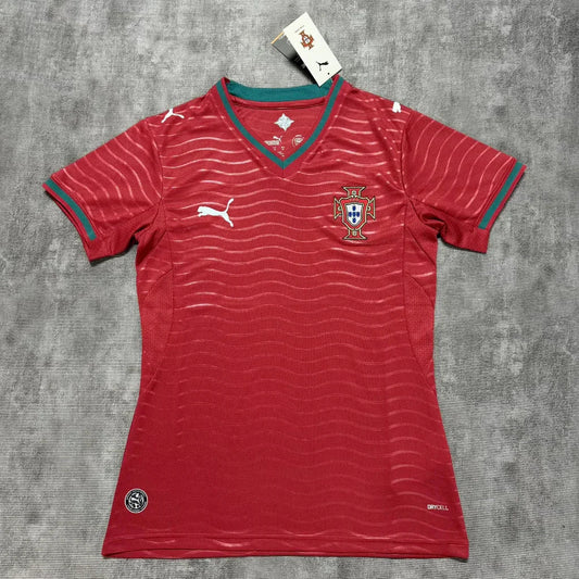 Portugal 2026 Red Home Women Jersey