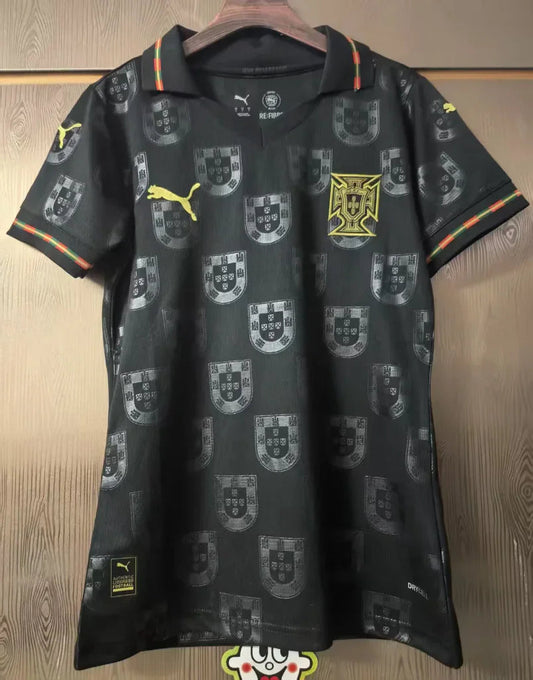 Portugal 25/26 Black Away Women Jersey