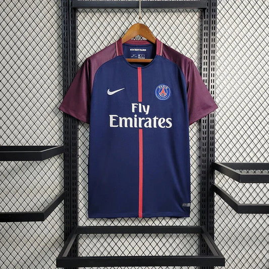 PSG 2017/18 Vintage Retro Home Jersey