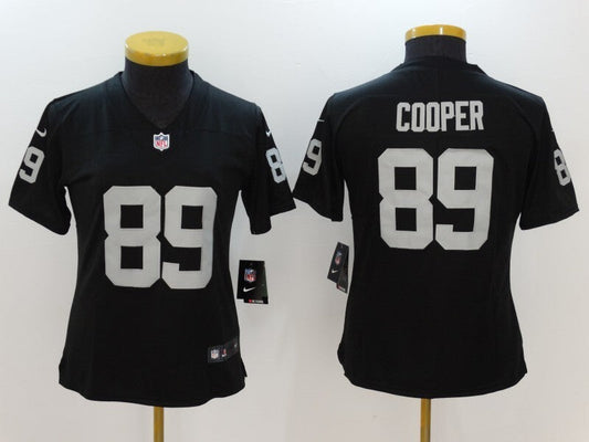 Raiders 2021/22 Cooper #89 Black/White Women NFL Jersey