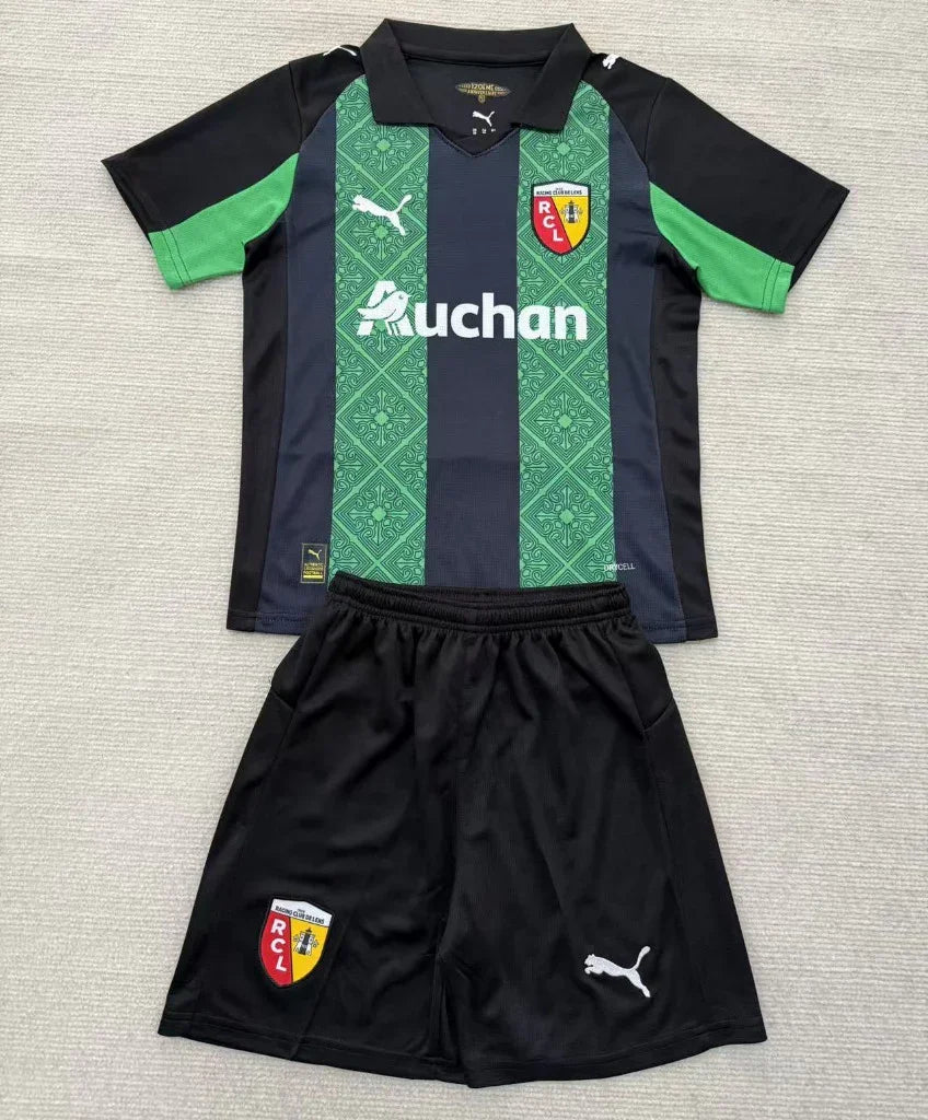 RC Lens 25/26 Away Kids Jersey Set