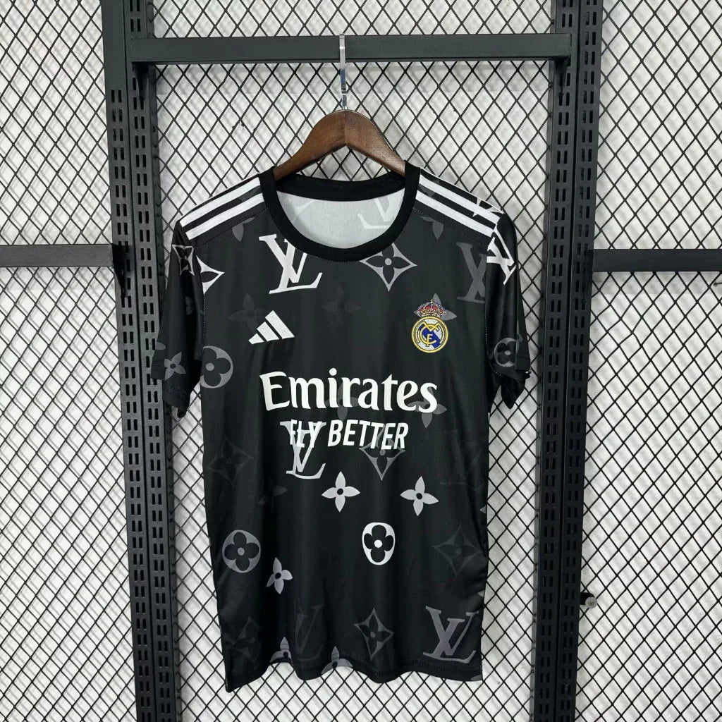 Real Madrid 25/26 Black LV Special Edition Jersey
