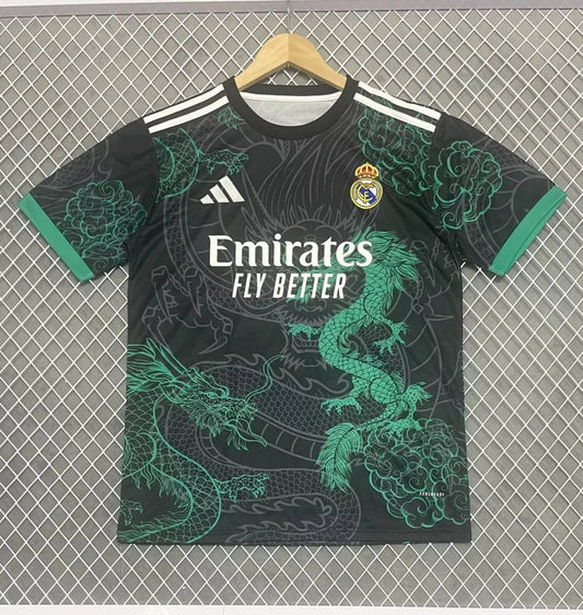 Real Madrid 25/26 Green Dragon Special Jersey