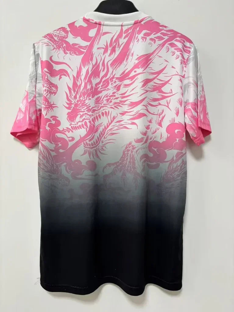 Real Madrid 25/26 Pink Shadow Dragon Fire Special Jersey