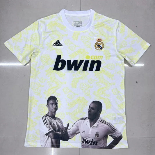 Real Madrid 25/26 White Yellow Special Edition Jersey