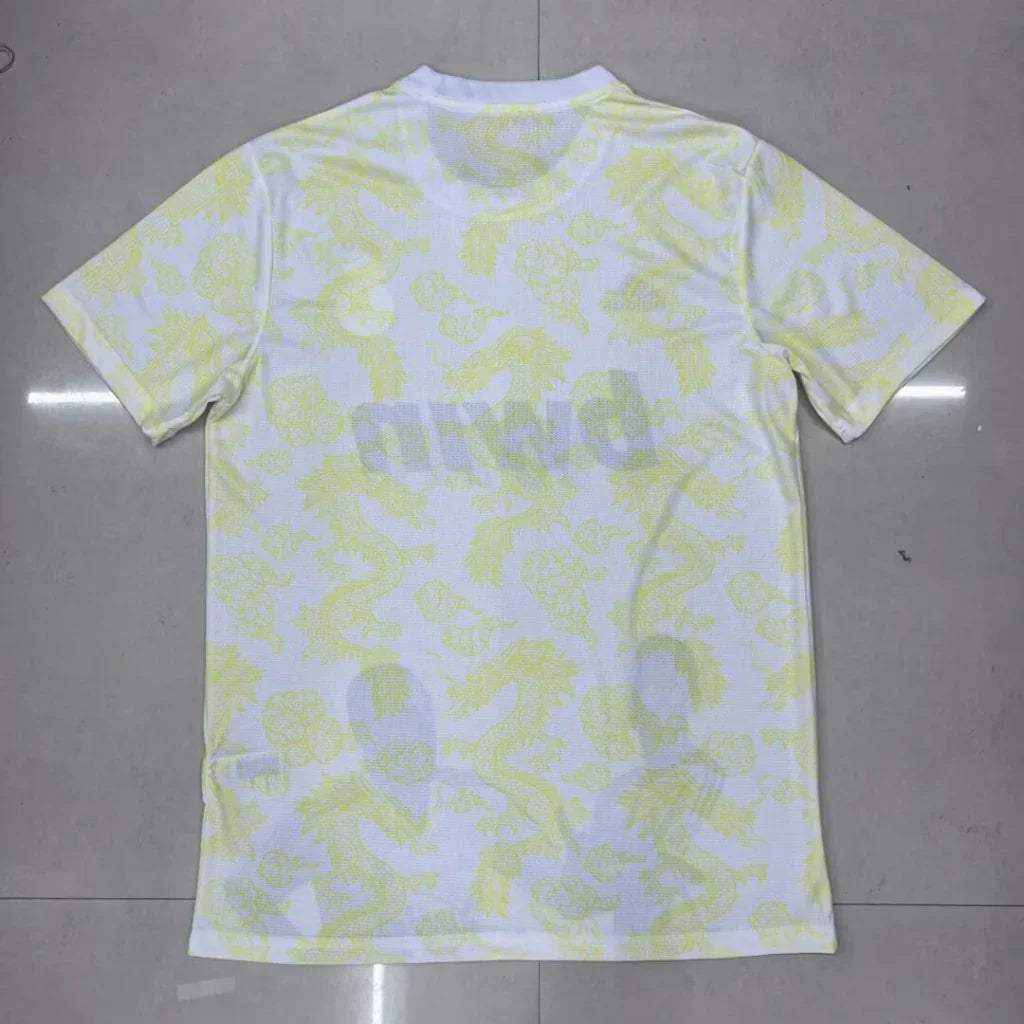 Real Madrid 25/26 White Yellow Special Edition Jersey