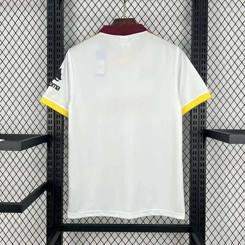 Roma 1991/92 Vintage Retro White Away Jersey