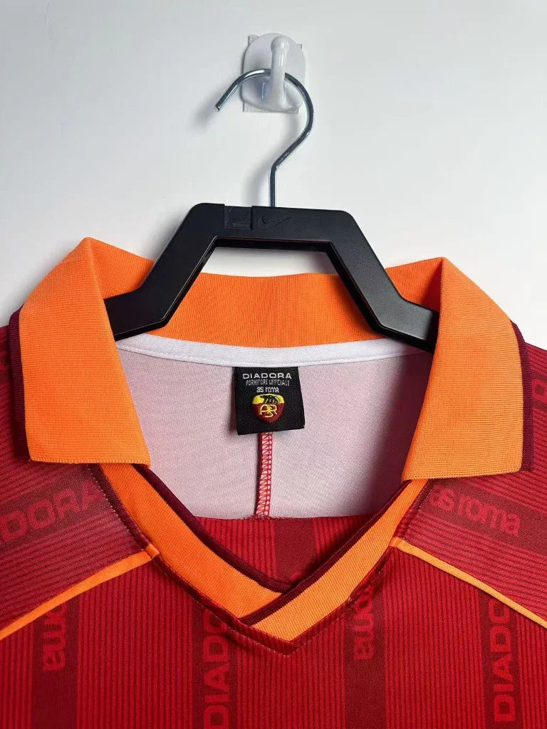 Roma 1999/00 Vintage Retro Home Jersey