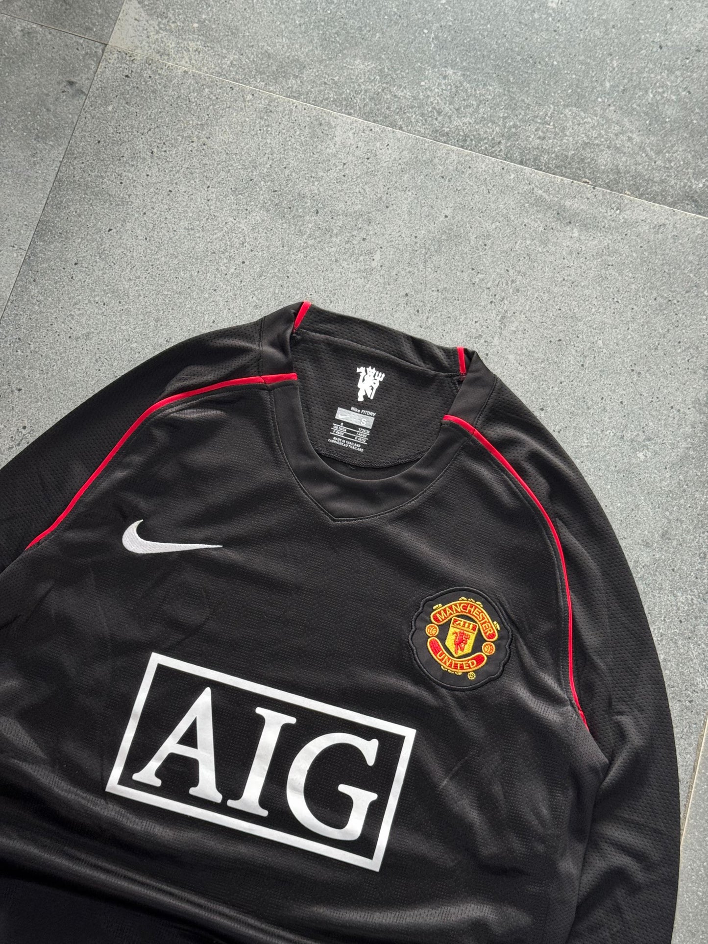 MANCHESTER UNITED 2007/08 RETRO LONGSLEEVE