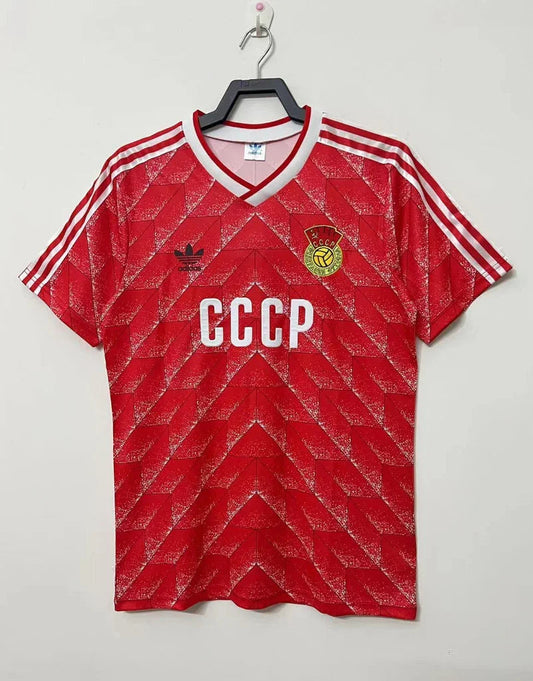 Soviet Union 1988/89 Retro Red Home Jersey