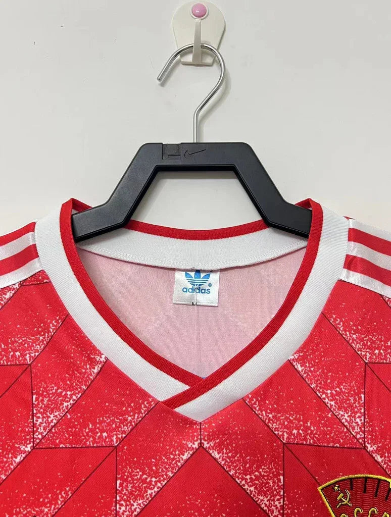 Soviet Union 1988/89 Retro Red Home Jersey