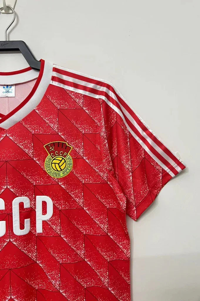 Soviet Union 1988/89 Retro Red Home Jersey