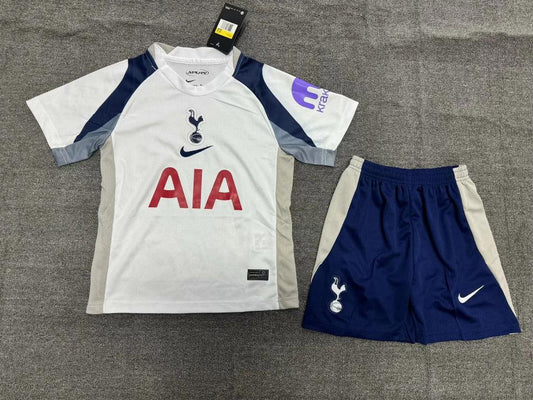 Tottenham Hotspur 25/26 White Home Kids Jersey Set