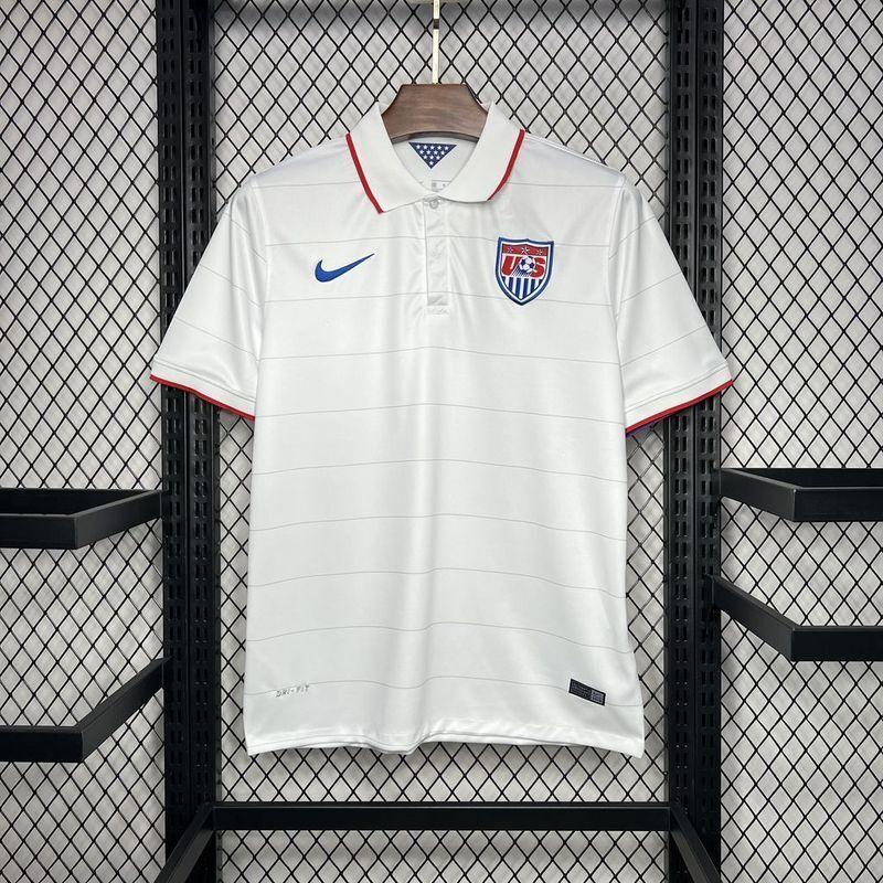 USA 2014 Vintage Retro World Cup Home Jersey