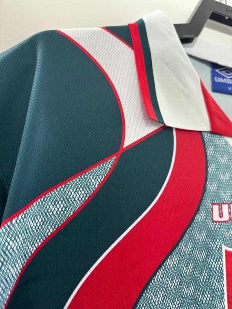 Wales 1994/95 Vintage Retro Green Away Jersey
