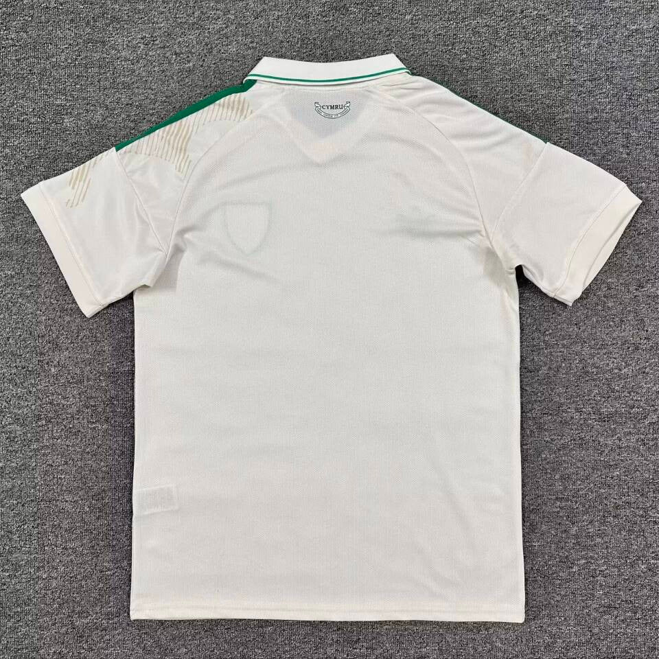 Wales 2026 White/Red/Green World Cup Away Jersey