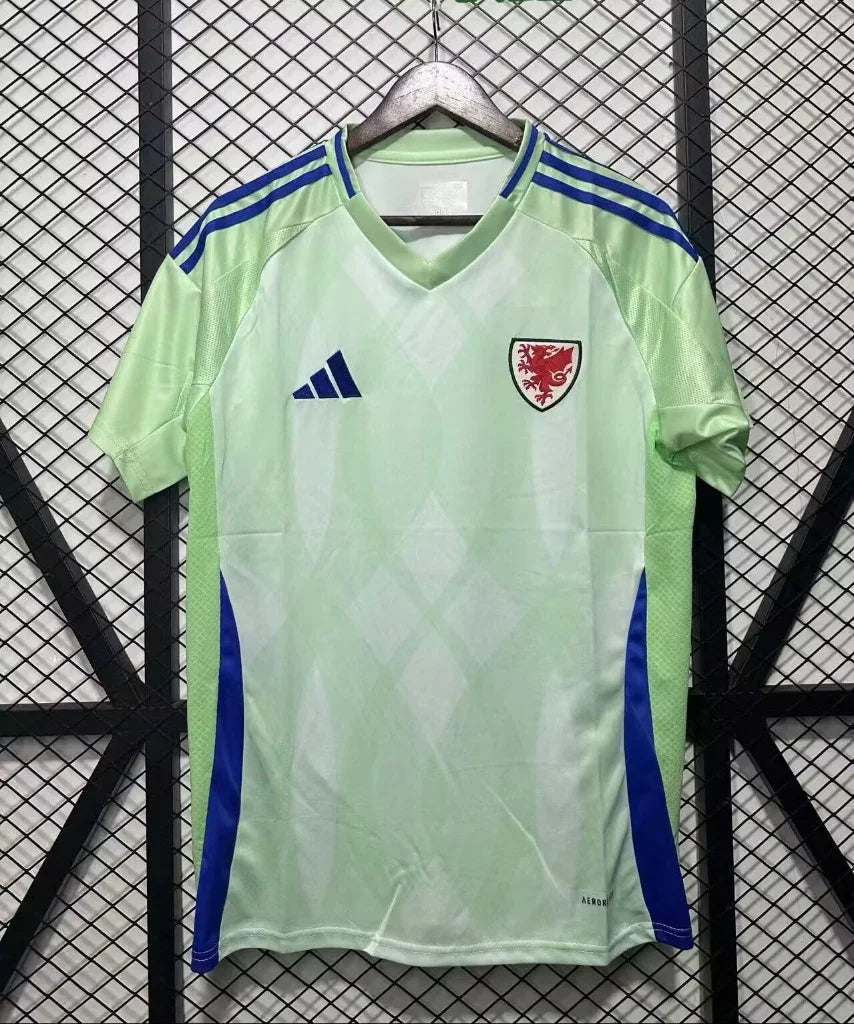 Wales 25/26 Green/Blue Away Jersey