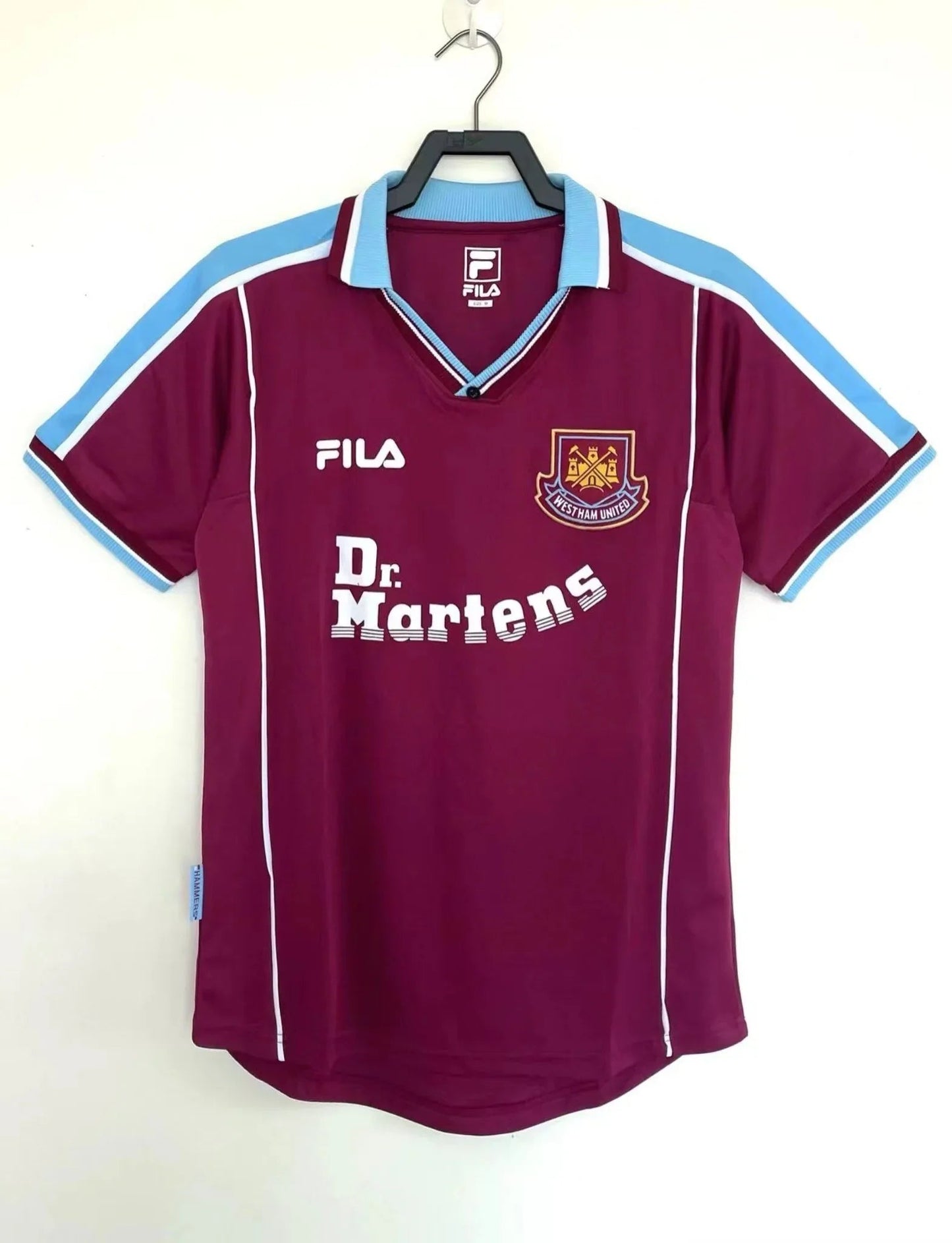 West Ham United 1999/01 Vintage Retro Home Jersey