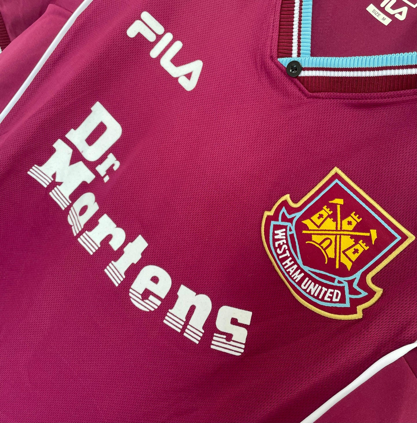 West Ham United 1999/01 Vintage Retro Home Jersey