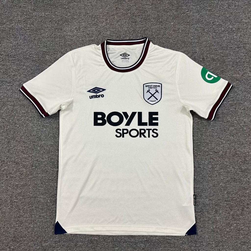 West Ham United 25/26 White Away Jersey